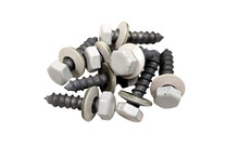 Palmako skruer 35 x 8 mm med skive - 8 stk.